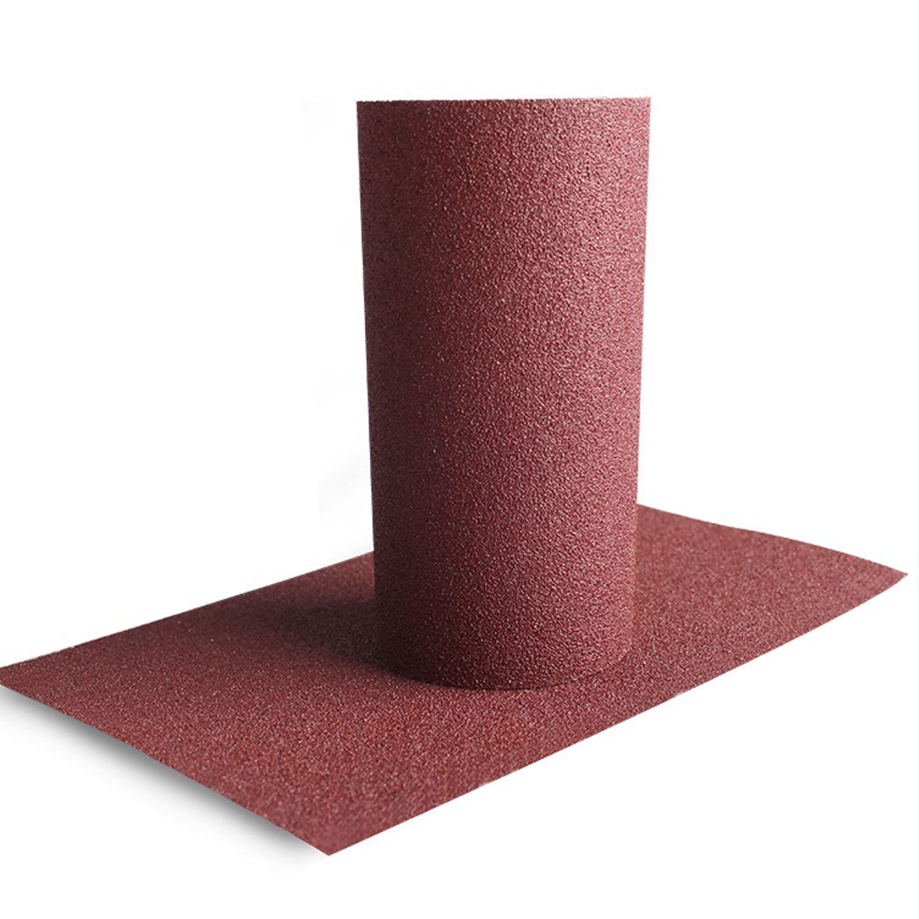 LEPEVNEY 150 Grit Emery Cloth Roll for Metal Wood Furniture Finishing Metal Sanding Automotive Polishing Matte Sandpaper Roll Sander Abrasive Machine Roll, 100mm x 1M