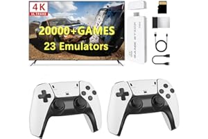 2025 Upgraded Retro Game Console, M15 Game Stick 20000+ Games with 23 Emulators, HDMI Plug and Play TV Video Gaming Console 4