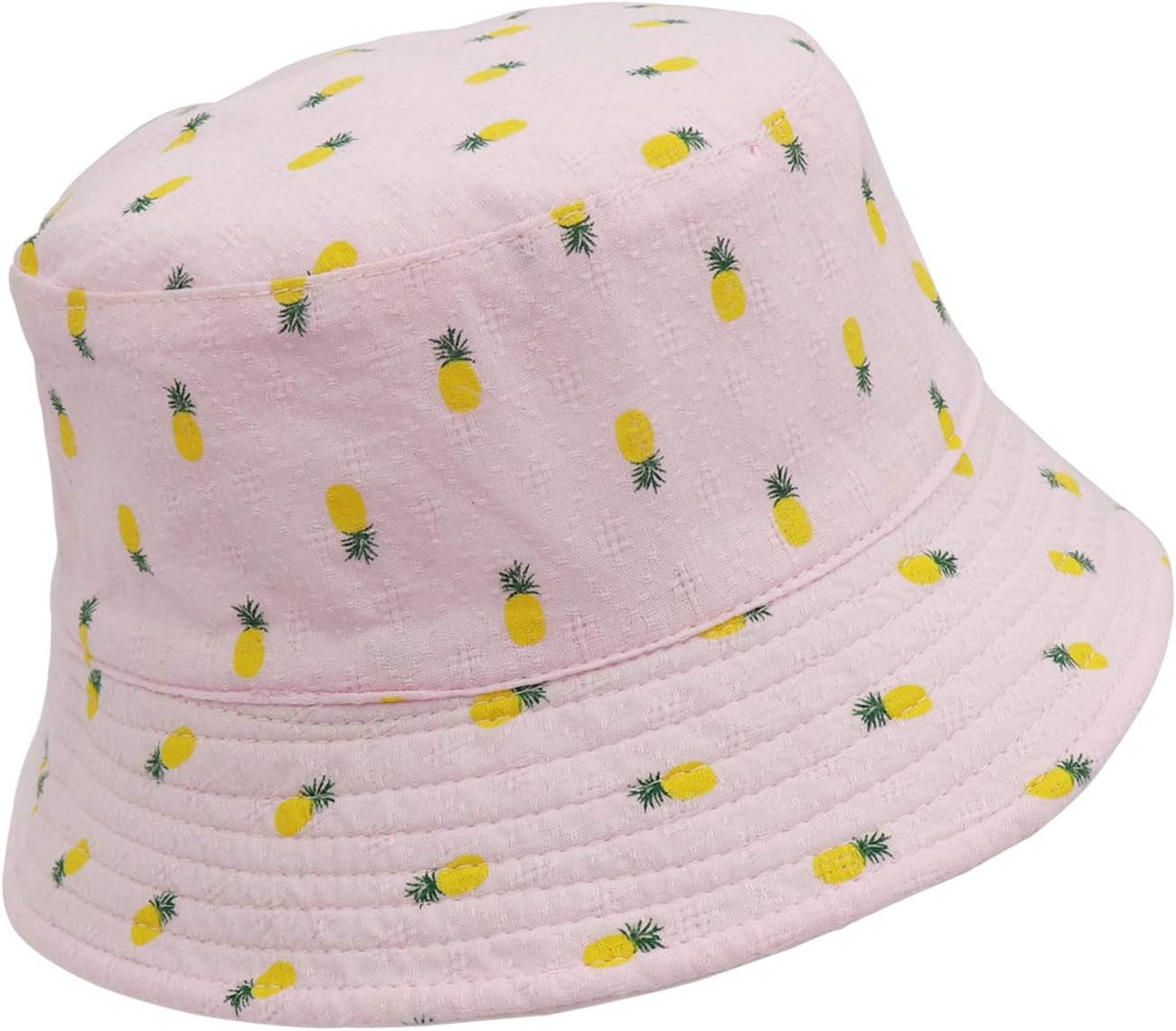 Unisex Reversible Packable Bucket Hat Beach Sun Hat Fisherman Hat for Men Women