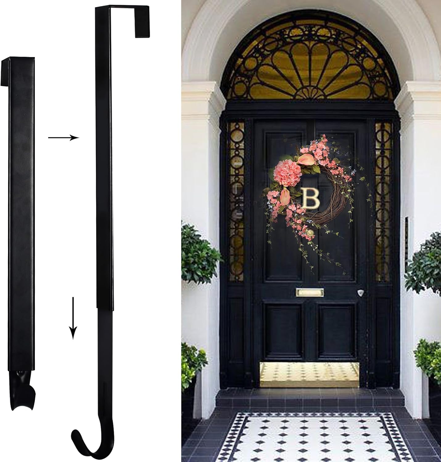 Wreath Hangers - styleonme Hooks Wreath, 15