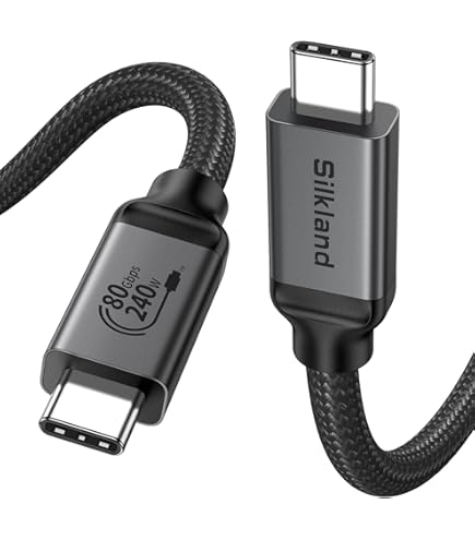 Amazon.com: Fitee Thunderbolt 5 Cable 1FT Compatible, 80Gbps USB4