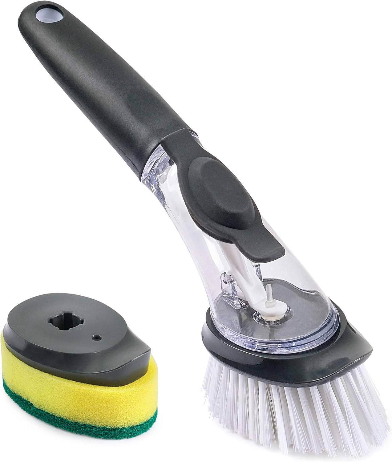 Soap Dispenser Dish Scrub Brush and Sponge Home & Kitchen