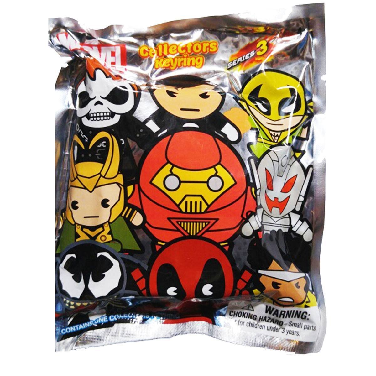 Marvel Blind Bagged 3D Foam Figural Keychain: Series 3