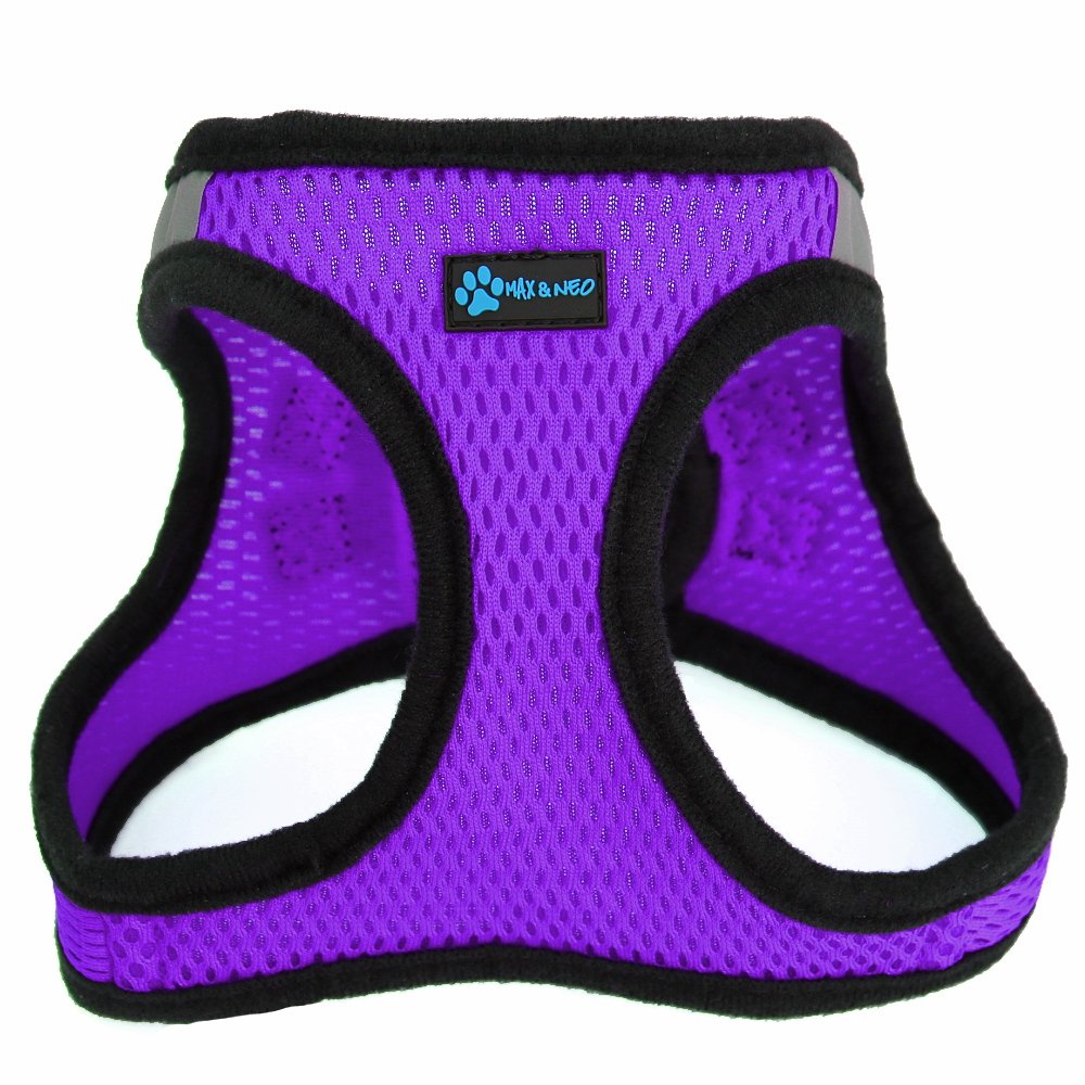 Max and Neo Nanu Small Dog Reflective Dog Harness - We Donate a Harness to a Dog Rescue for Every Harness Sold