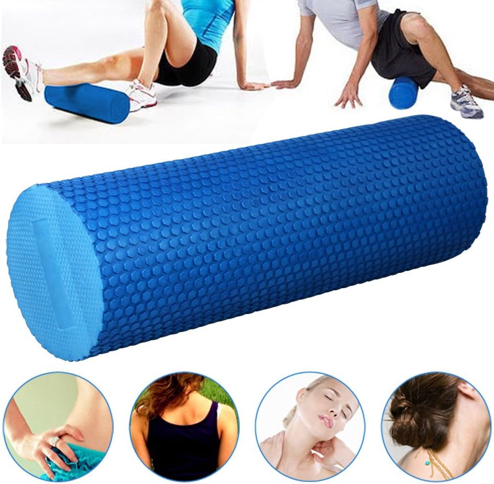 Floating Point EVA Yoga Foam Roller Physio Trigger Massage Gym Exercise Fitness