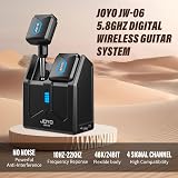 JOYO 5.8GHz Wireless Guitar Transmitter Receiver System JW-06 4 Channels view 2