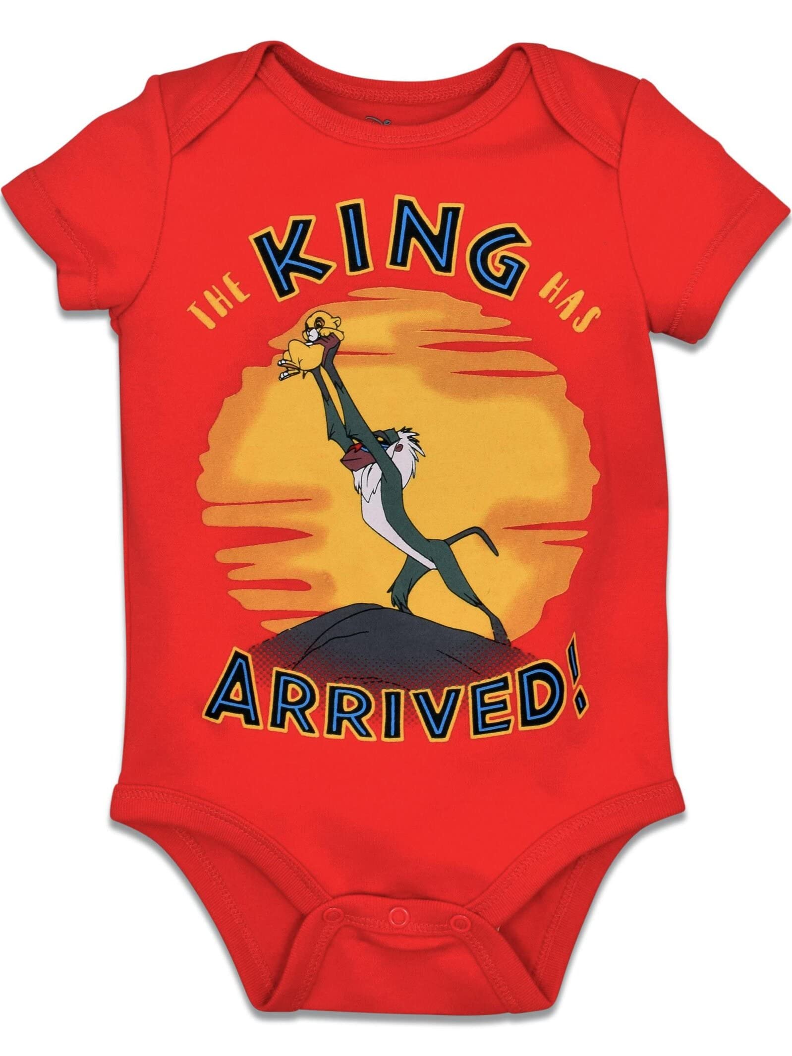 Disney Baby 5 Pack Bodysuits Newborn to Infant Sizes (Newborn - 24 Months)