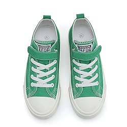 Fefoe Girls Canvas Shoes Girls Canvas Walking Shoes