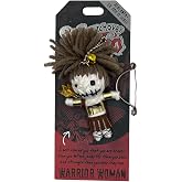 Watchover Voodoo 3-Inch Warrior Woman Keychain - Handcrafted Gift to Bring Good Luck and Positivity Everywhere You Go