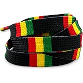 PinMaze Rasta Braided Shoelaces - Jamaican Shoelaces