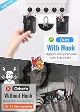 lanpard Faraday Pouch 2 Pack Car Key Signal Blocker RFID Protection view 2