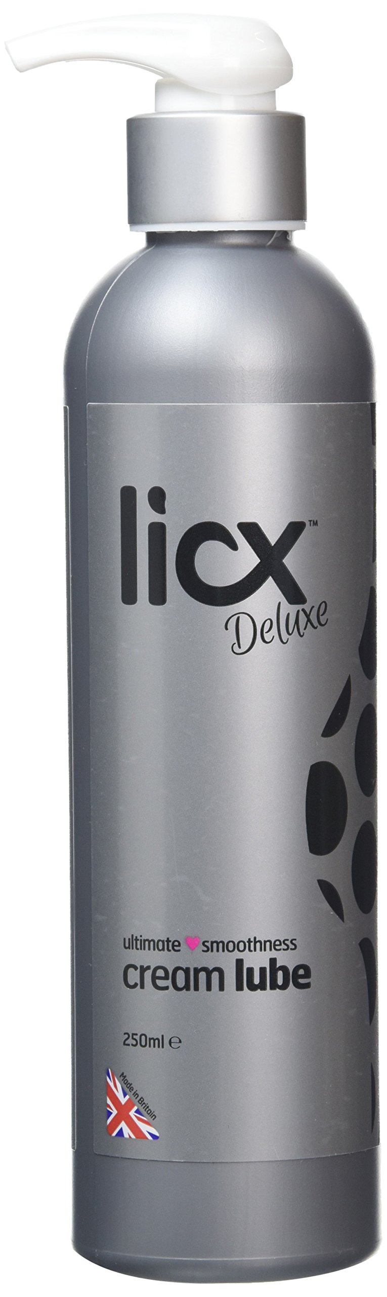 Licx Deluxe Luxury Cream Lubricant Pump Dispenser 250 ml