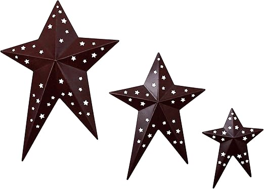 Amazon Com Cvhomedeco Primitives Rustic Vintage Gifts Burgundy