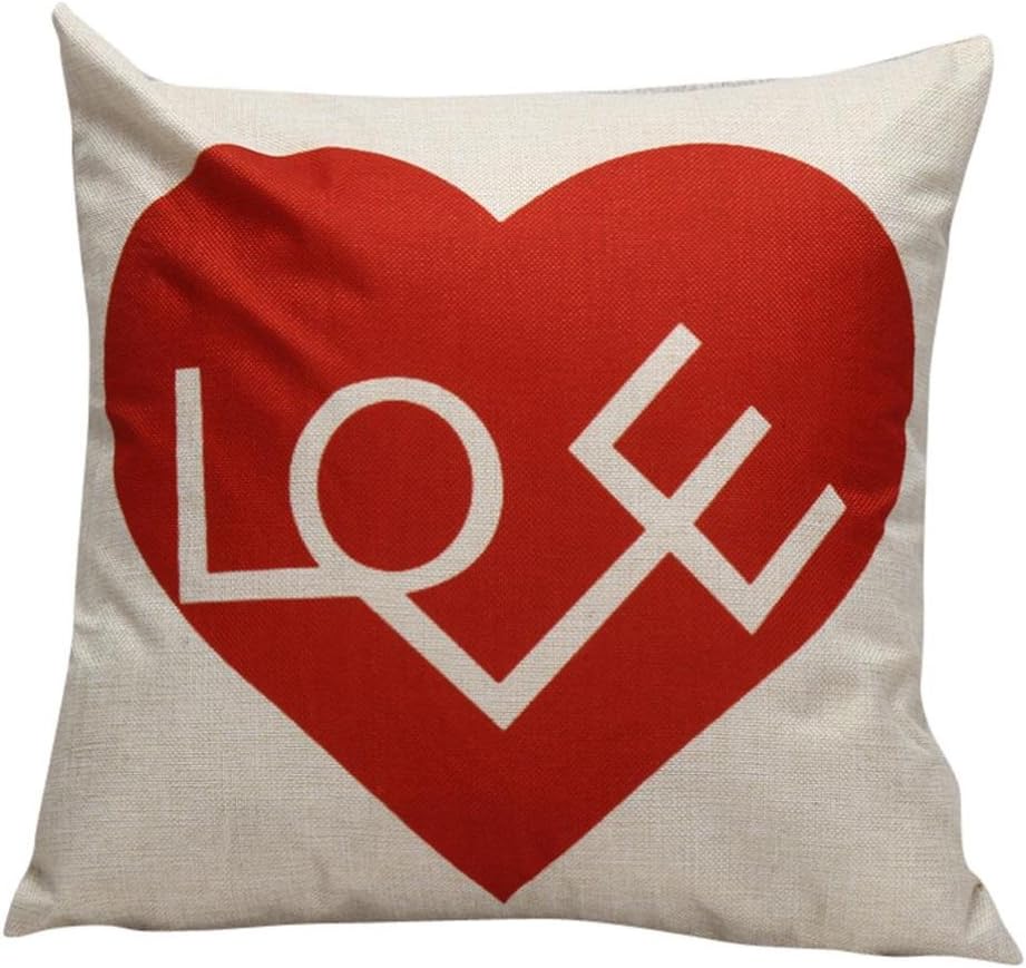 Amazon Com Clearance Woaills Love Heart Shaped Pattern 18 X 18