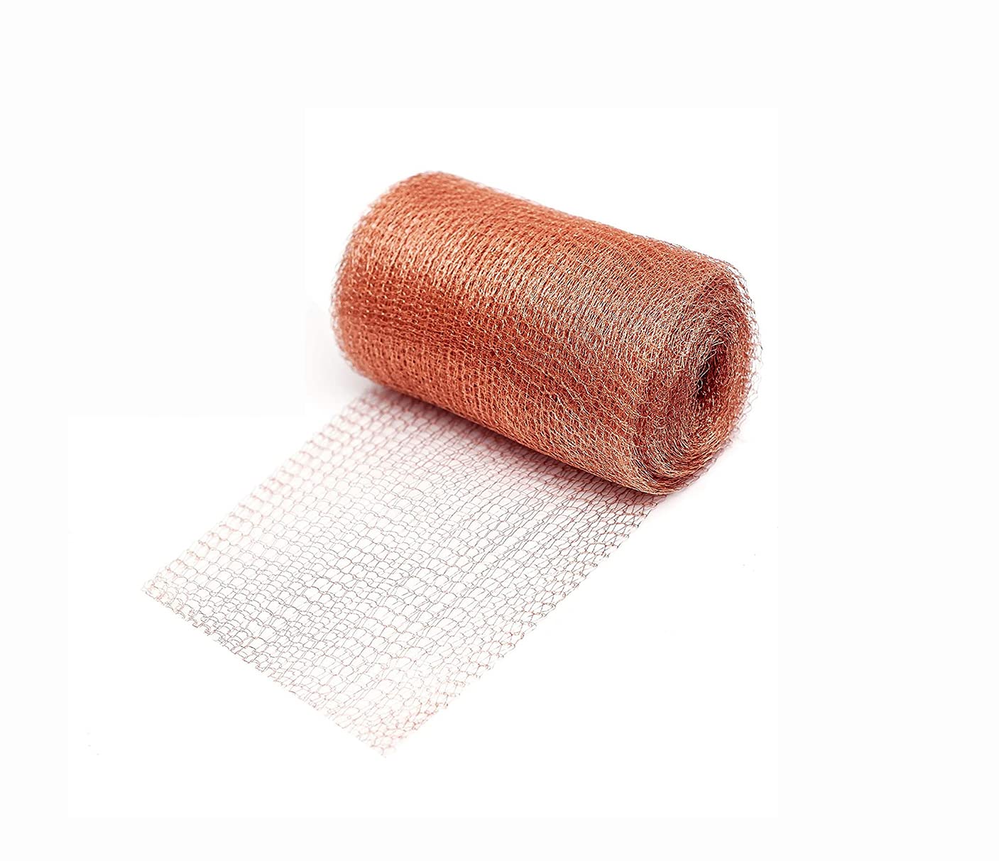 Tiardey 20 Feet Pure Copper Mesh,Fine Wire Mesh Roll for fill Loopholes in indoor,outdoor and Garden.Prevent Small Rodents From Getting in.