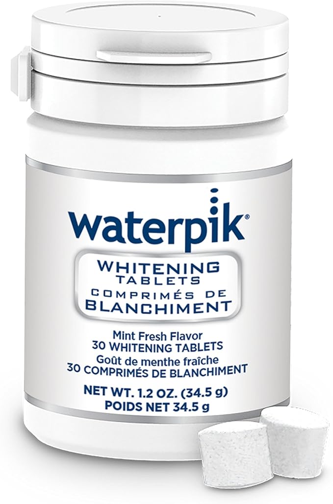 Waterpik Whitening Water Flosser Refill Tablets (Only compatible with