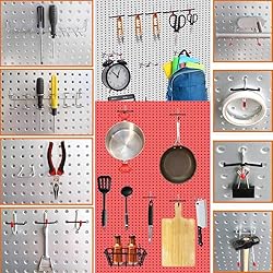 Daanxw 248PCS Pegboard Accessories Organizer