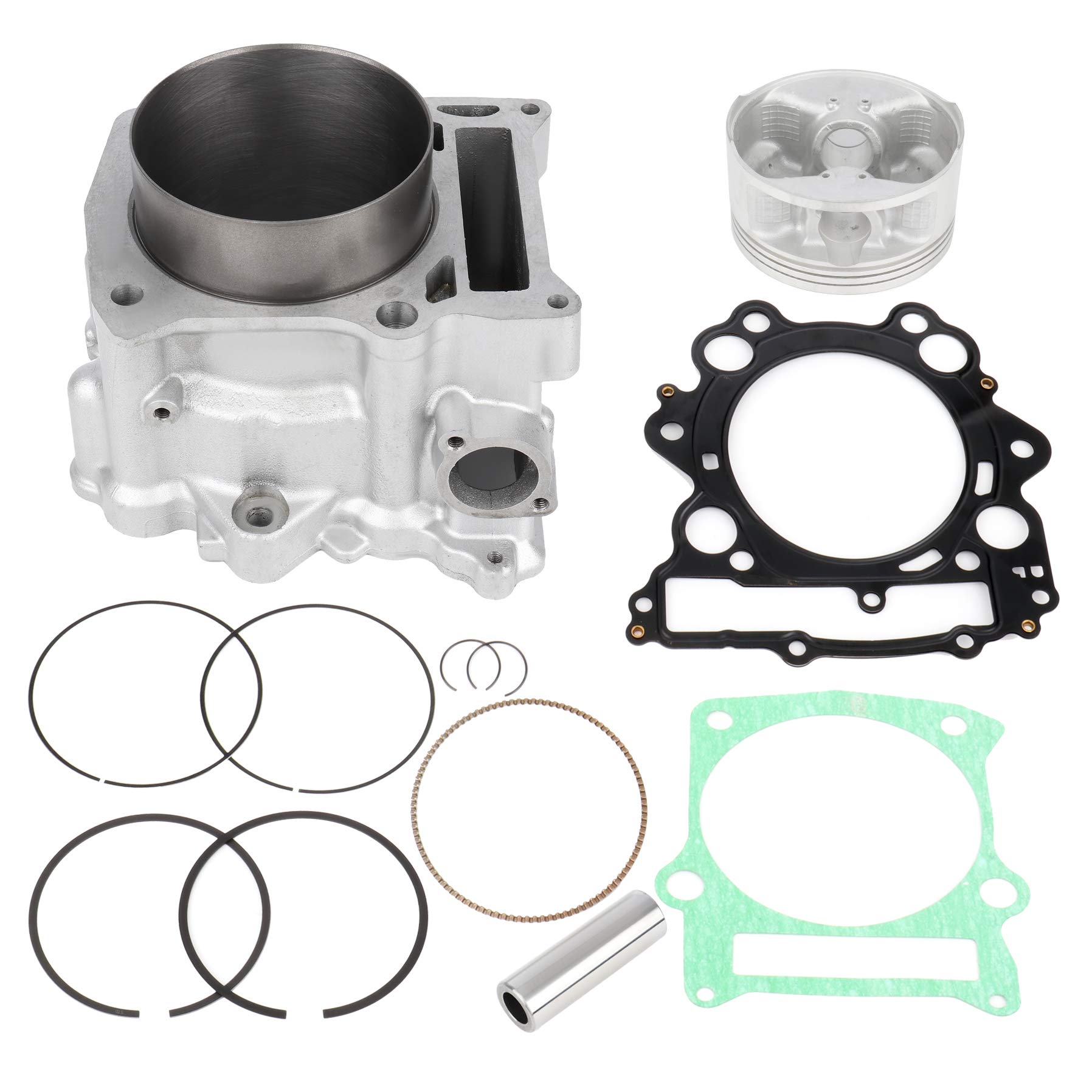 Photo 1 of ECCPP Replacement for Cylinder Piston Assembly Kit fit 2002-2008 for Yamaha Grizzly 660 Cylinder Piston Ring Gasket Set