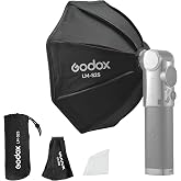 Godox LM-S25 Octa Softbox for Lux Master Retro Camera Flash | Light Modifier Designed for Lux Master Retro Flash, Creates Soft and Even Lighting Effects for Portrait&amp;Creative Photography