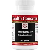 Health Concerns NuLignan – Menopause Relief & Hormonal Balance Supplement – Cardiovascular & Estrogen Support – Chinese Herbal Supplement for Men & Women – Bone & Heart Health – 90 Capsules
