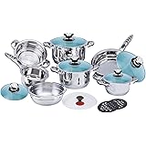 Org. Luxus Swissler Royal Edelstahl Kochtopfset 12 tlg