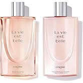 Lancôme​ La Vie Est Belle Scented Body Wash & Body Lotion Duo - Floral & Sweet Women's Perfume Set - Long Lasting Fragrance with Notes of Iris, Earthy Patchouli, Warm Vanilla & Spun Sugar