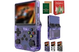 NARLANA Keyboy - 2024 New Keyboy Game Console R36S, Key Boy Game Console, Portable Mini Retro Handheld Game Console, Built in 20000 Games, 3.5" HD IPS Display, Re-Live The Golden Era of 2000s Gaming