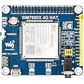 Waveshare SIM7600G-H 4G HAT4G/3G/2G/GSM/GPRS/GNSS HAT, Compatible with Raspberry Pi 5/4B/3B/Zero/Zero W/Zero 2W/Pico/Pico W/P