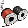 Gauge Silicone Stranded Wire Kit Spool Each 2 Colors Each 100ft Flexible 16 AWG Hook up Electrical Tinned Copper Wire from Fe