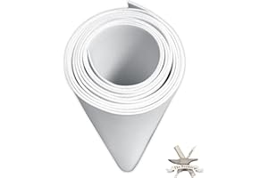 EVA Foam Cosplay - 1mm Thick (1mm to 10mm) - Extra Large Foam Sheets - White or Black - 35" x 59" Sheet - Ultra High Density Craft Foam 85 kg/m3 - by The Foamory