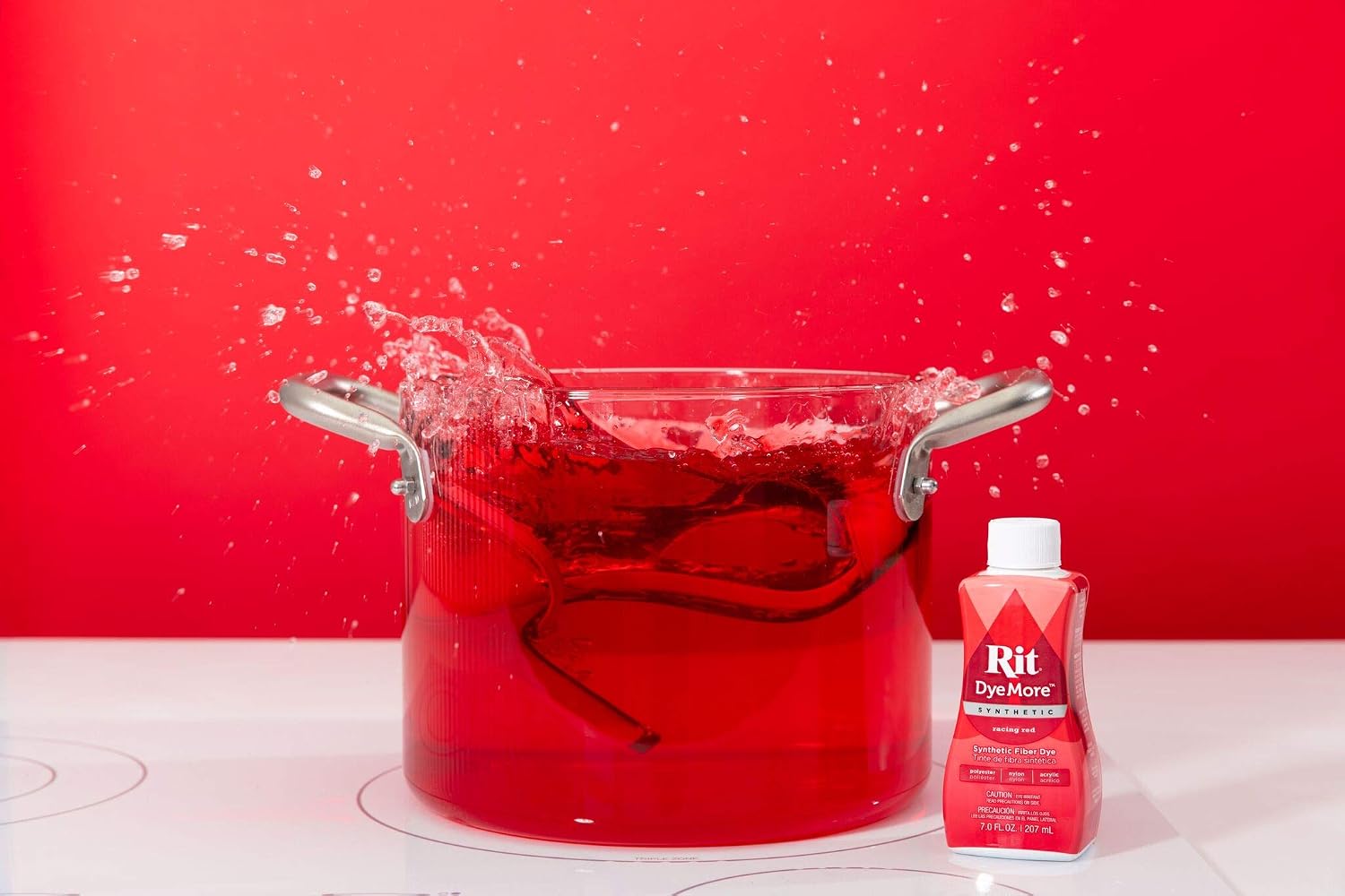 Rit Dye Synthetic 7oz-Racing Red, Other, Multicoloured, 207 ml (Pack of 1), 7 fl oz - Image 5