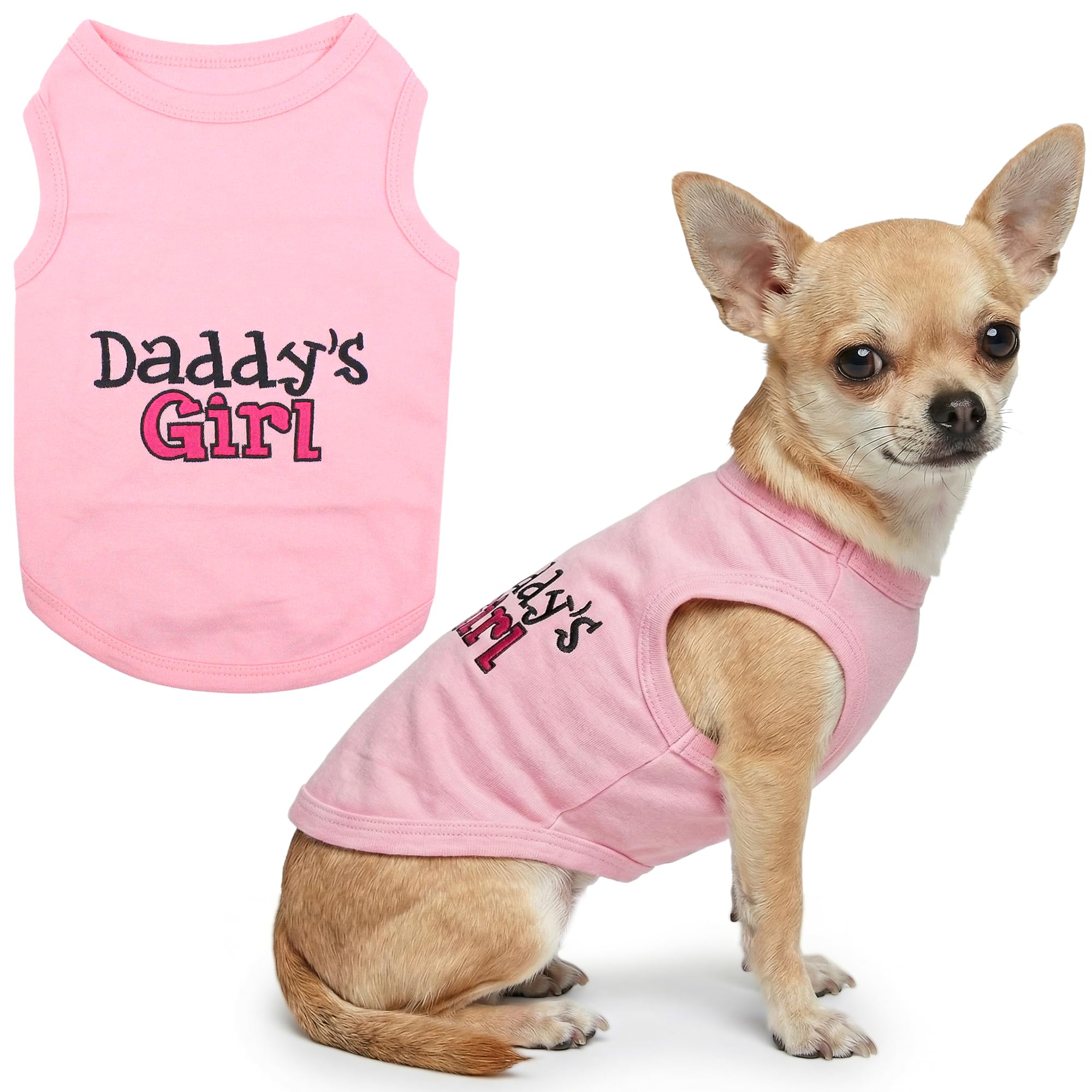 Parisian Pet Daddy's Girl T-Shirt, Small