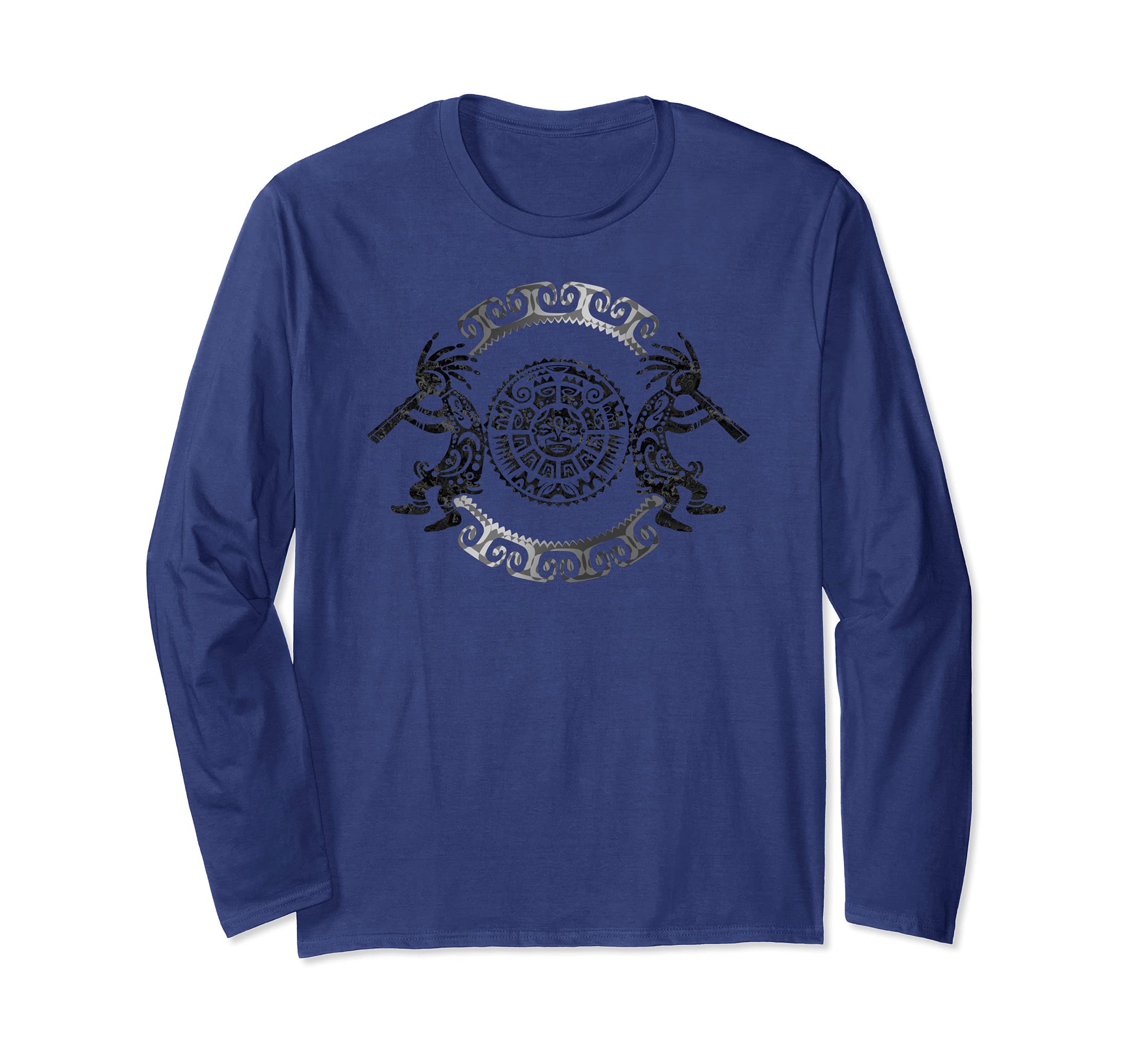 Kokopelli Duo - Mask - Circle 1 - Fan Fun Long Sleeve T-Shirt