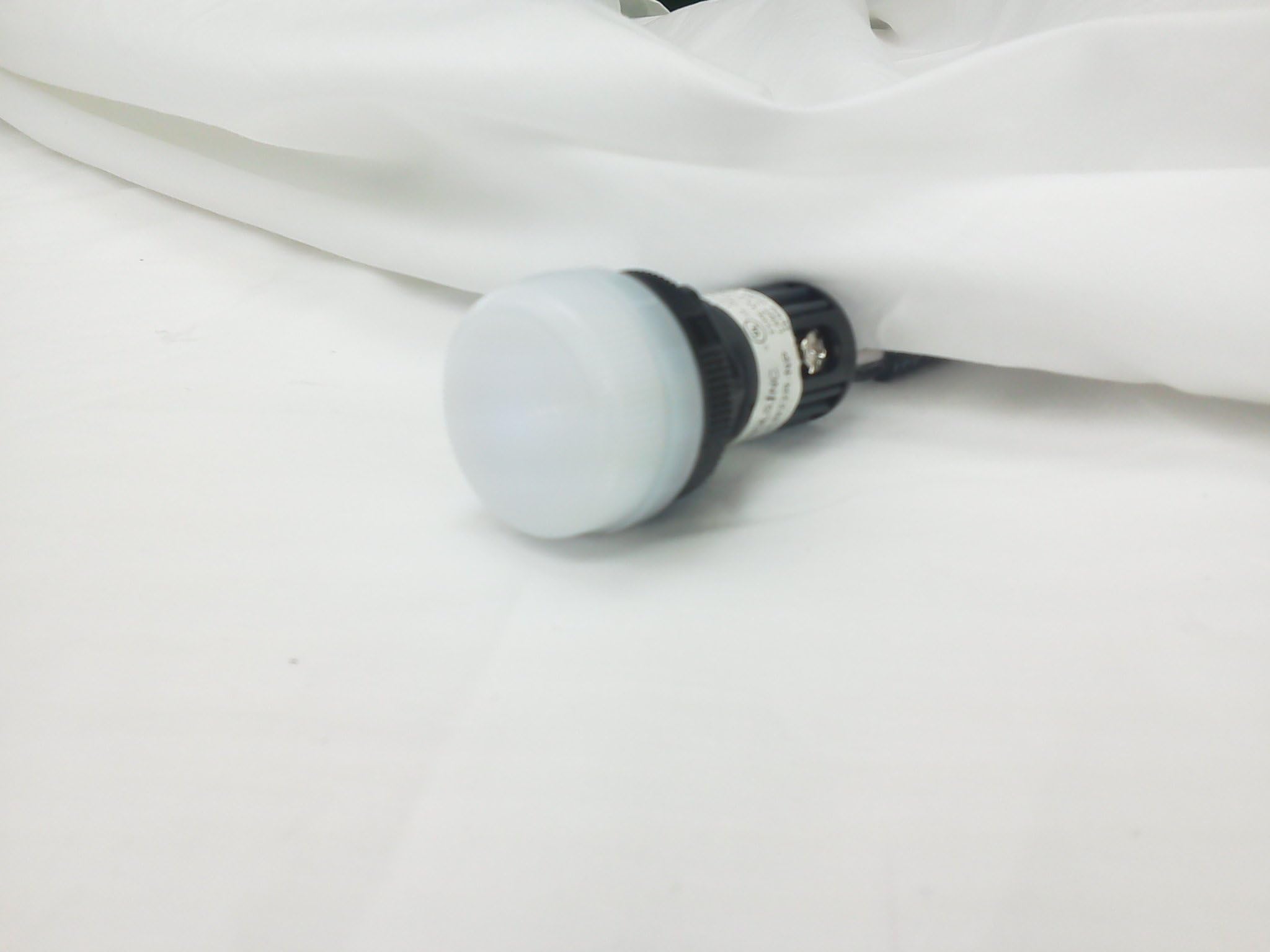 22mm White Pilot Light