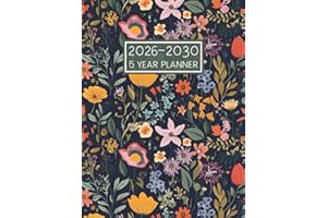 5 Year Planner 2026-2030: Five Years Schedule Organizer from January 2026 to December 2030 || 60 Months Appointment Book with