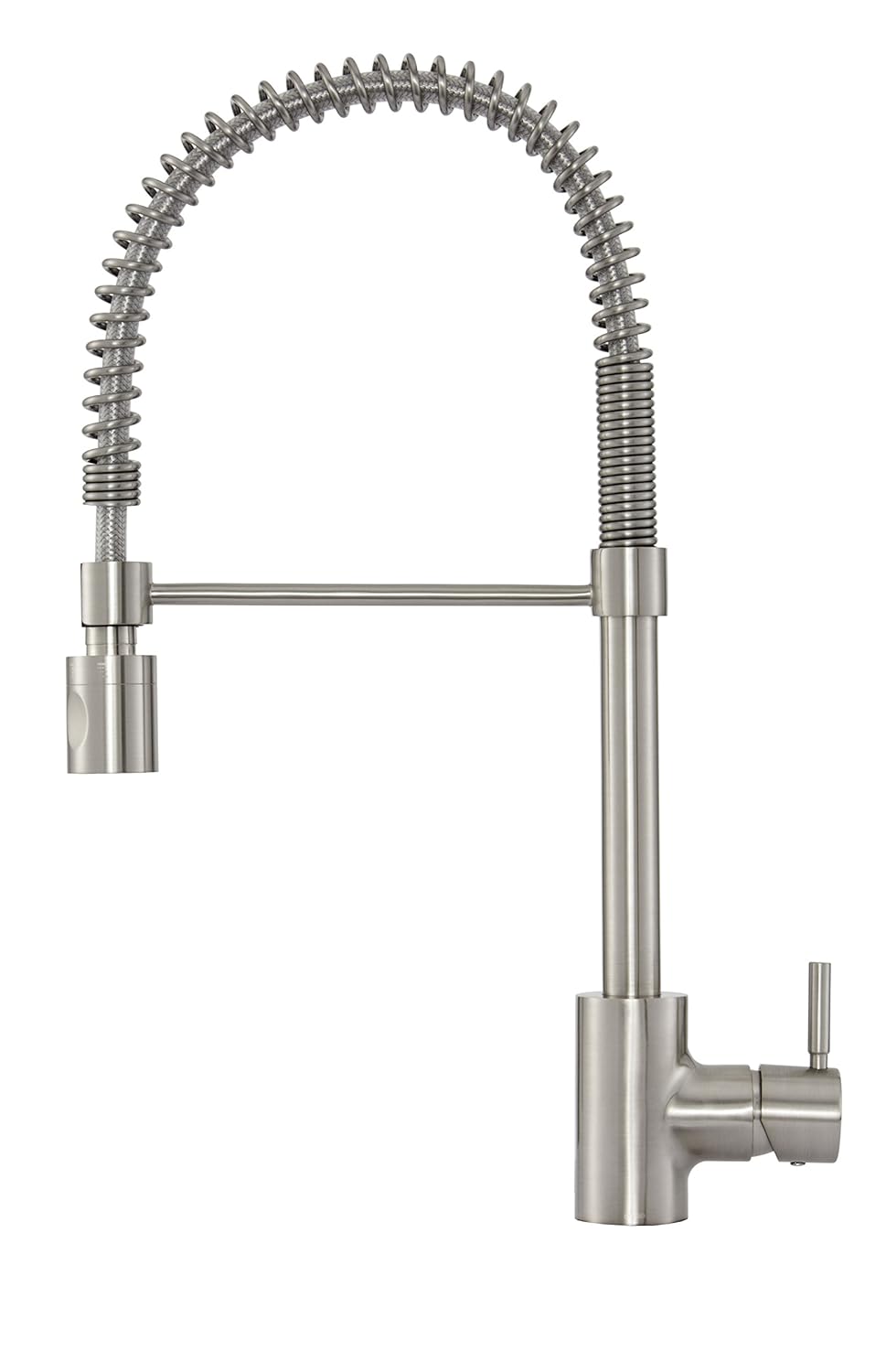 Danze DH451188SS The Foodie Single Handle Pre-Rinse Kitchen Faucet, 1.75 GPM, Satinless Steel Stainless