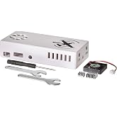 Stratux Case with Fan, White ABS