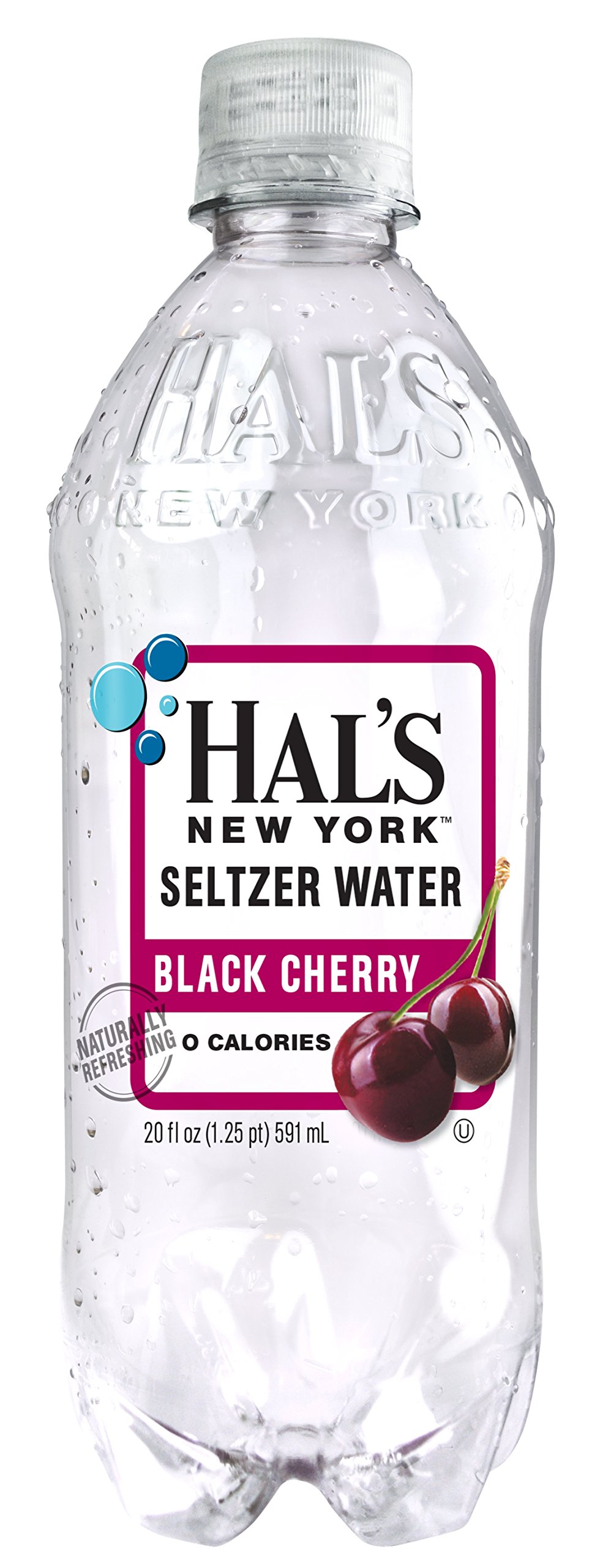 Hal's New York Seltzer Water 20 Oz (12 Pack) (Vanilla