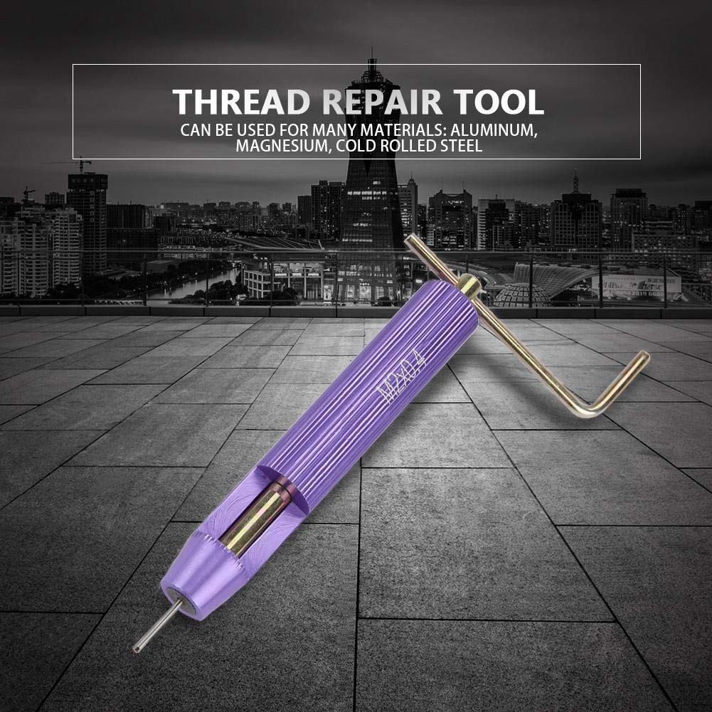 Thread Repair Tool, M20.4 Screw Threaded Inserts Repair Tool Set Wire Insert Installation Kit Rivets Thread Repair Set: Industrial & Scientific
