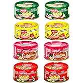 Maesri Variety Curry Paste 8pk (2) Green, (2) Red, (2) Masaman, & (2) Panang Curry Sauce (Pack of 8)