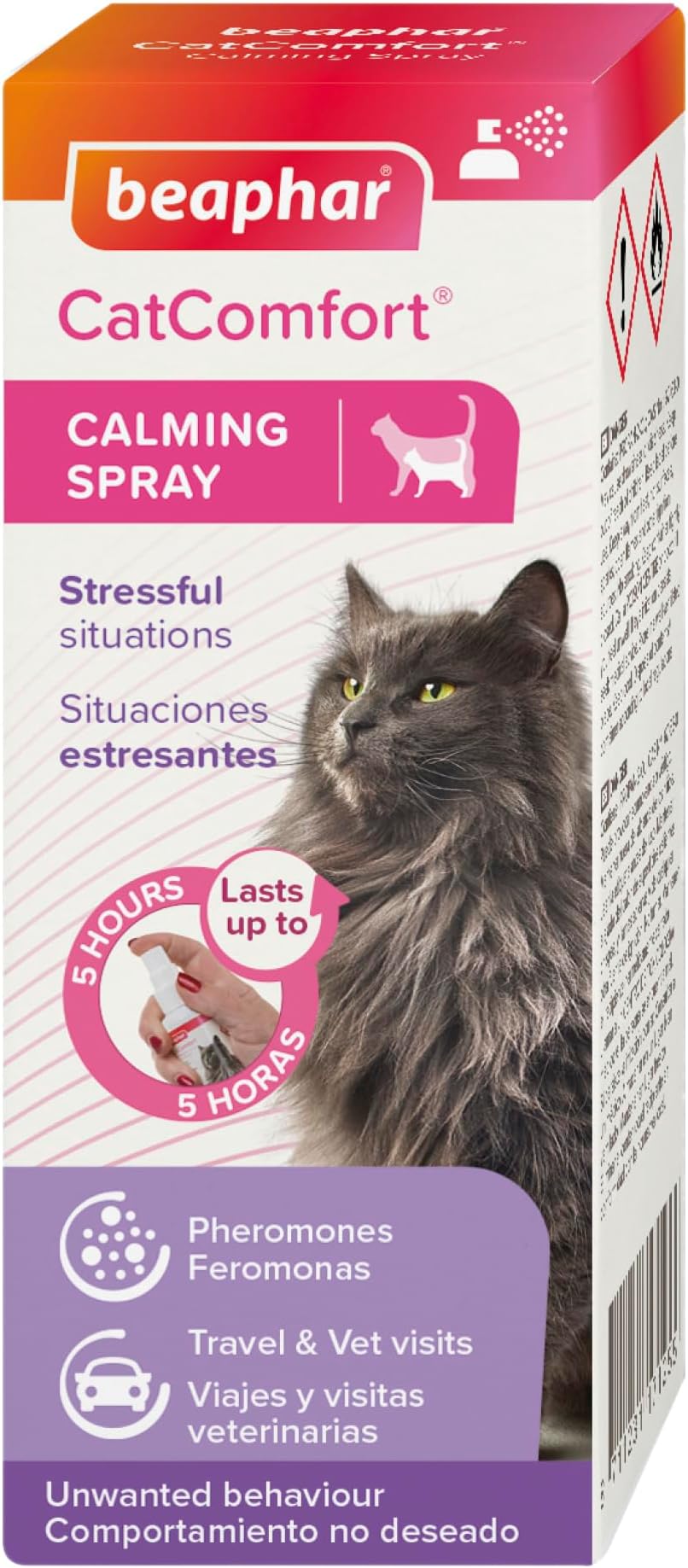 Beaphar CatComfort Calming Spray for Cats 30ml Pheromone Calming