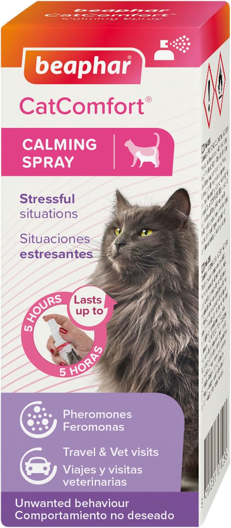 Beaphar CatComfort Calming Spray for Cats 30ml Pheromone Calming
