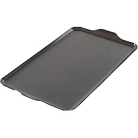Nordic Ware 10-1/4-Inch by 17-1/2-Inch 2 Burner Griddle 16.5" x 9.875" x .375", Black
