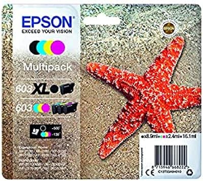 Epson 603XL Ink Cartouche Multipack Black Cyan Magenta Yellow