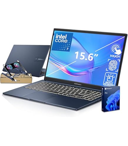 Amazon.com: ASUS Vivobook 15, 15.6” FHD Touchscreen Laptop