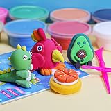 iFergoo Air Dry Clay 24 Colors Modelling Clay with Tools view 2
