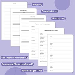 Address Book with Alphabetical Tabs, Hardcover