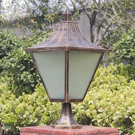 Amerikanische Veranda Stigma Licht Garten Glas Laterne Europäische