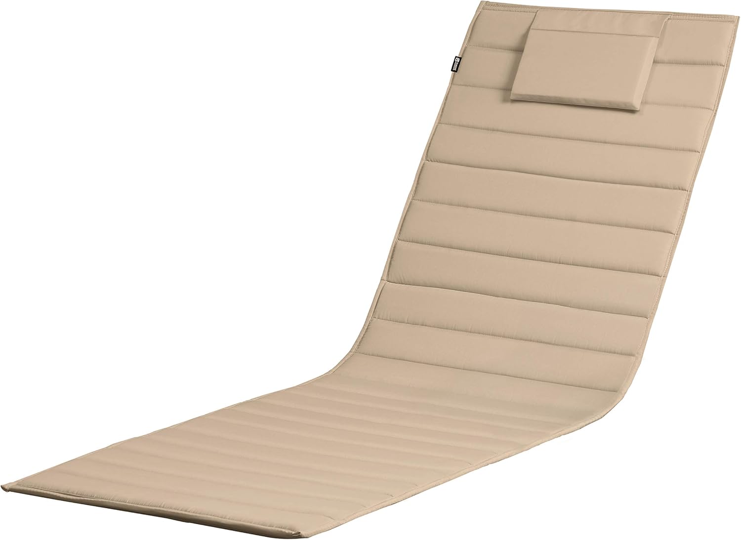 Classic Accessories Storigami Water-Resistant 74 x 23 Inch Chaise Lounge Cushion, Antique Beige : Garden & Outdoor
