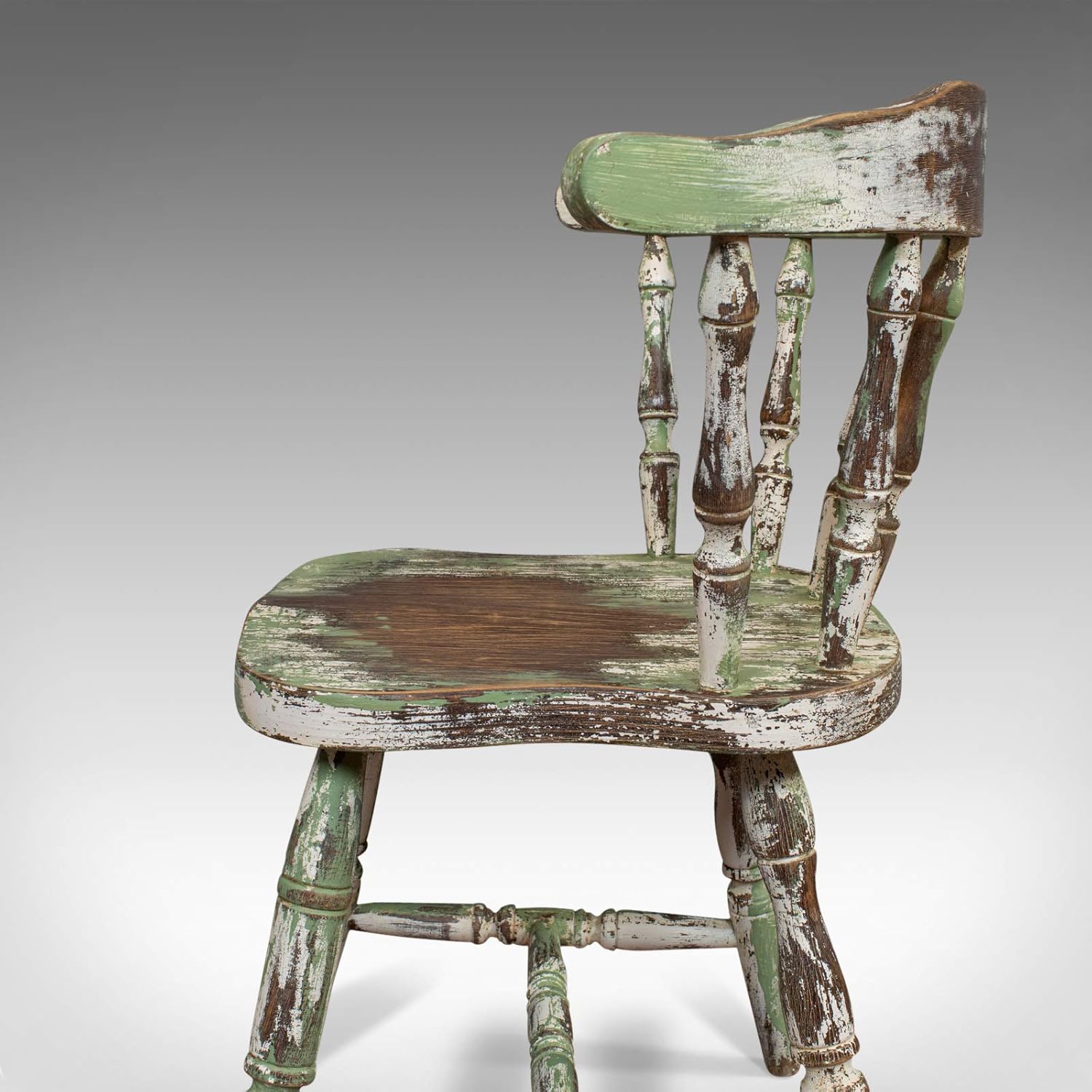 Amazon.de: Antike Windsor-Stühle, französisches Buchenholz, Rückenlehne